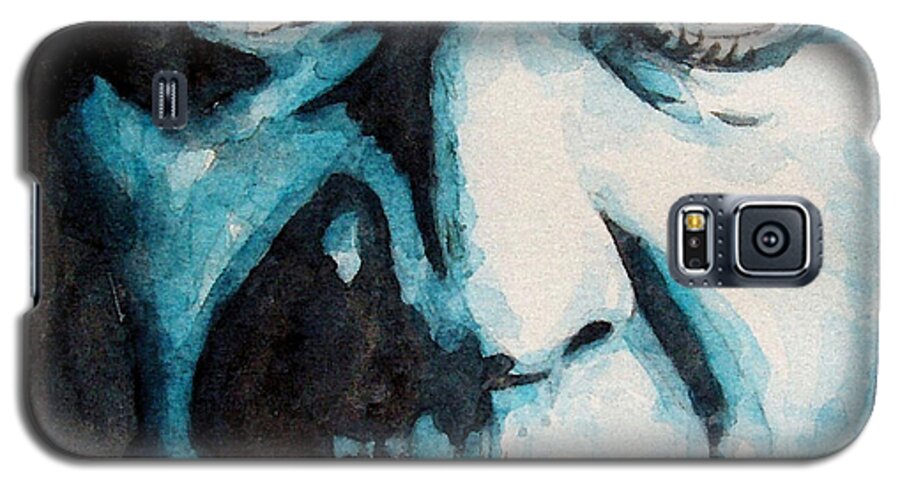 Johnny Cash Galaxy S5 Case featuring the painting Hurt by Paul Lovering