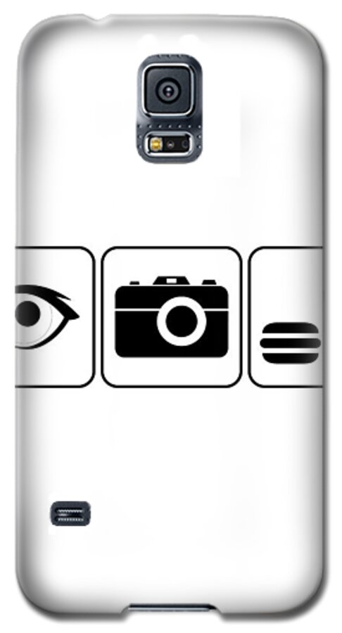 Artist Galaxy S5 Case featuring the digital art I Photograph Food by Brian Carson
