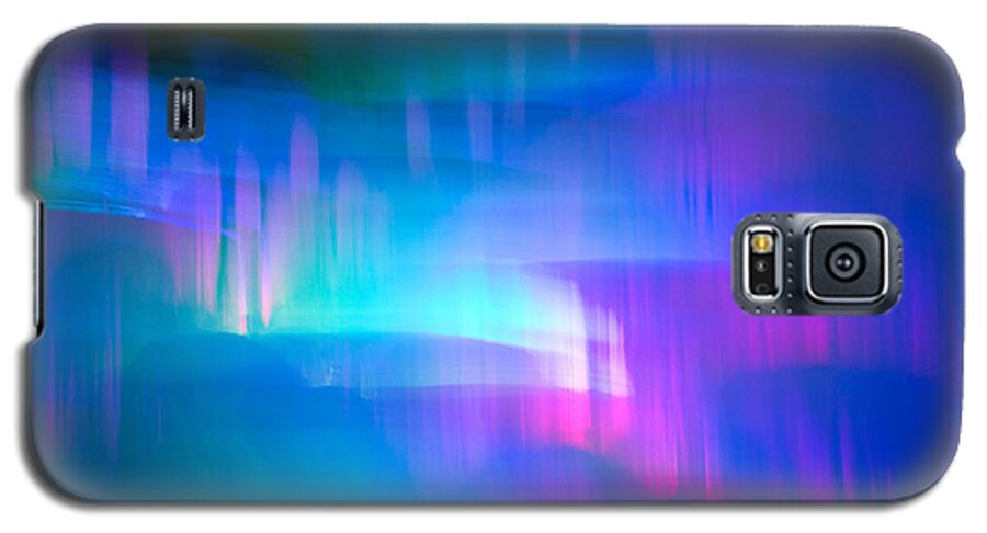 Abstract Galaxy S5 Case featuring the photograph Ice Abstract 6 by Christie Kowalski
