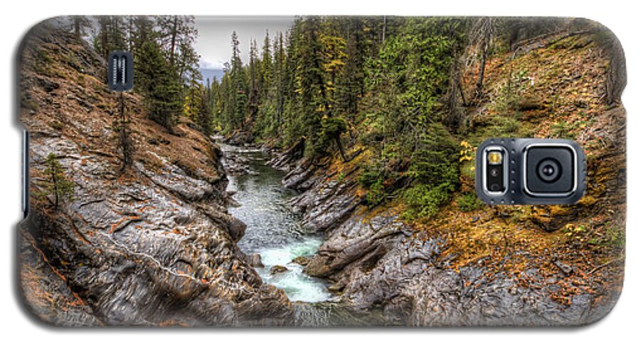 Hdr Galaxy S5 Case featuring the photograph Icicle Gorge by Brad Granger