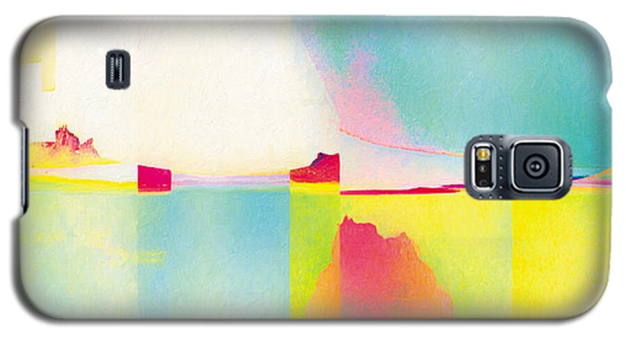 Surreal Galaxy S5 Case featuring the painting In The Land Of Forgetting 23 by The Art of Marsha Charlebois
