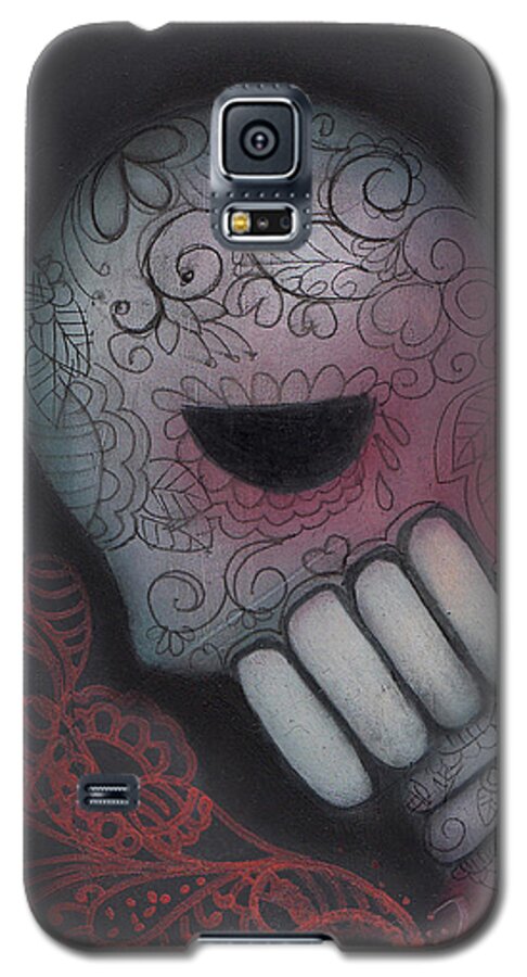 Day Of The Dead Galaxy S5 Case featuring the painting Inner Feelings by Abril Andrade
