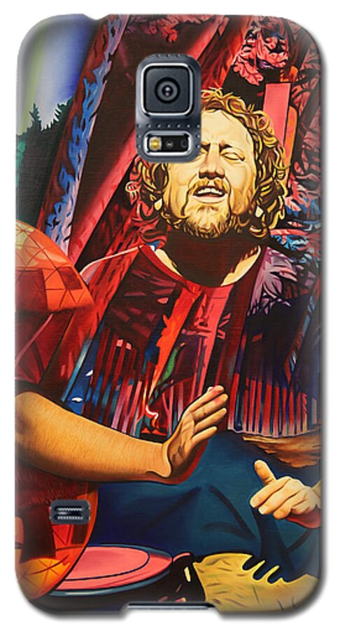 The String Cheese Incident Galaxy S5 Case featuring the painting Jason Hann at Horning's Hideout by Joshua Morton