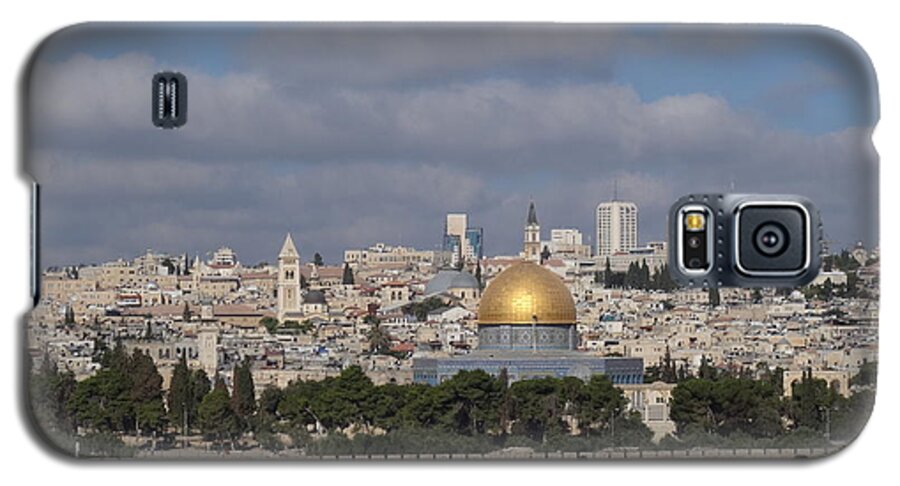 Dome On The Rock Galaxy S5 Case featuring the photograph Jerusalem Old City by Karen Jane Jones