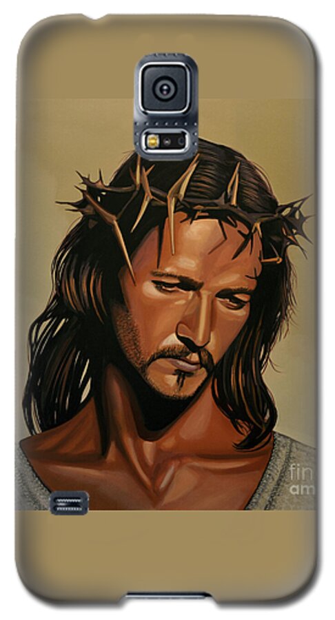 Jesus Christ Galaxy S5 Case featuring the painting Jesus Christ Superstar by Paul Meijering