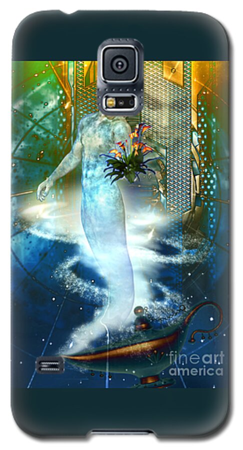  Galaxy S5 Case featuring the digital art Jinn by Shadowlea Is