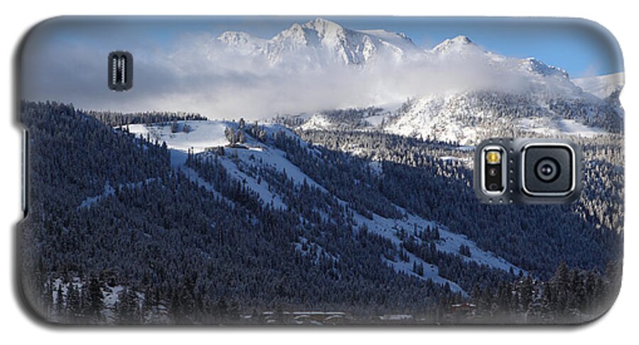Mountain Galaxy S5 Case featuring the photograph June Lake Winter by Duncan Selby