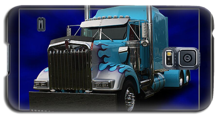 Kenworth Galaxy S5 Case featuring the photograph Kenworth Customised by Keith Hawley