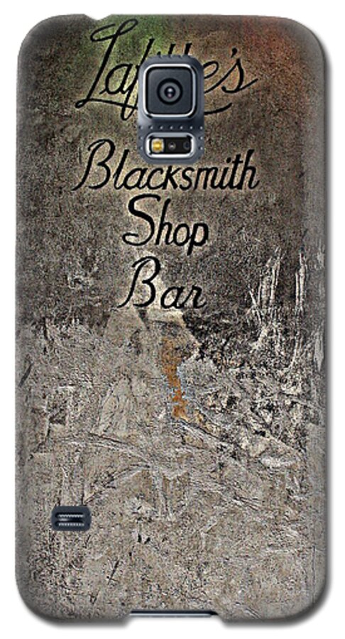 Lafitte Galaxy S5 Case featuring the photograph Lafitte's Blacksmith Shop Bar by Beth Vincent