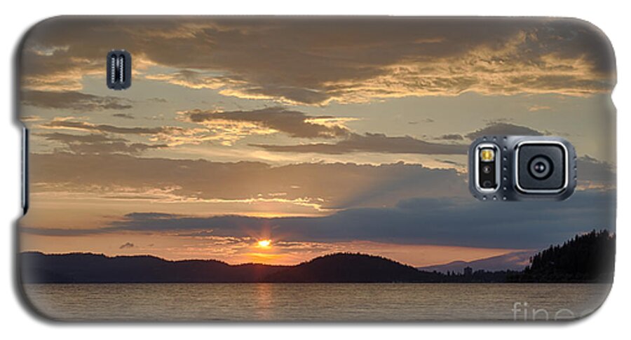 Coeur D Alene Galaxy S5 Case featuring the photograph Lake Coeur d Alene by Idaho Scenic Images Linda Lantzy