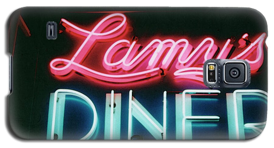 Diner Galaxy S5 Case featuring the photograph Lamys Diner by Mary Bedy