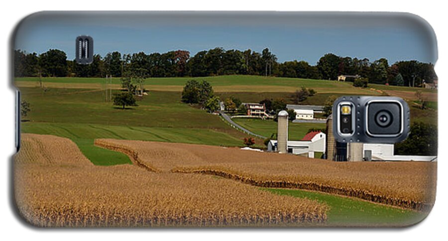 Lancaster County Galaxy S5 Case featuring the photograph Lancaster County Farm by William Jobes