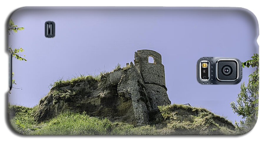 Castle Galaxy S5 Case featuring the photograph Italian landscapes - Land of Immortal by AM FineArtPrints