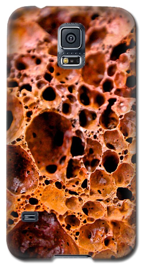 Craters Galaxy S5 Case featuring the photograph Lava Rock by Joel Loftus