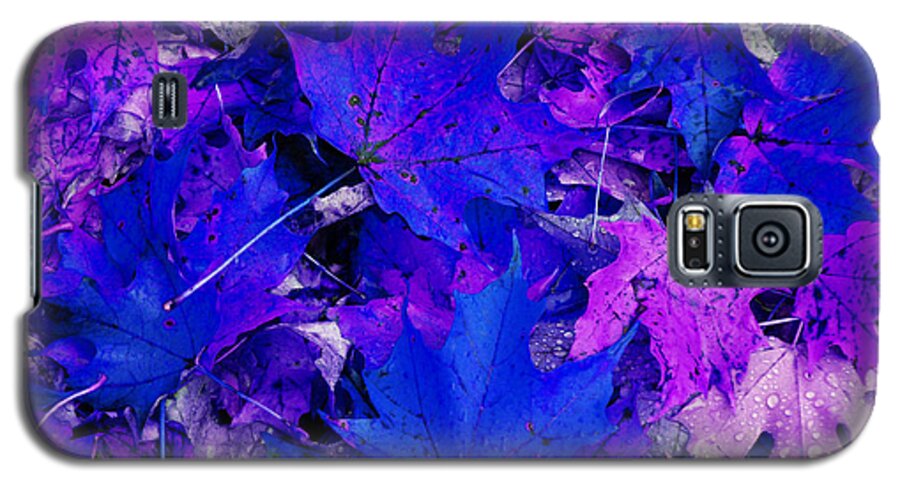 Abstract Galaxy S5 Case featuring the photograph Leaves by Aimee L Maher ALM GALLERY
