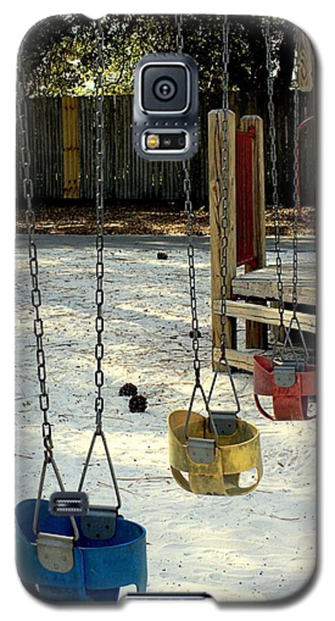 Swing Galaxy S5 Case featuring the photograph Let's Swing by Debra Forand
