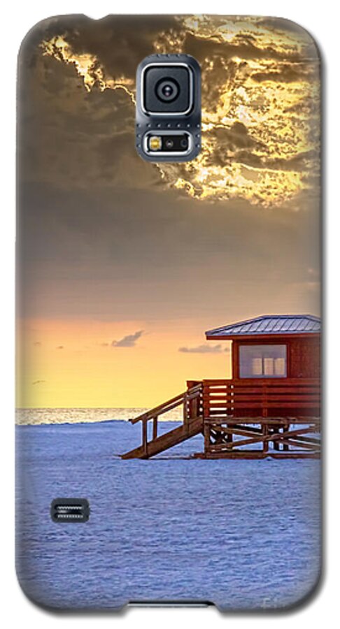Clouds Galaxy S5 Case featuring the photograph Life Guard 1 by Marvin Spates