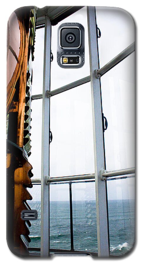 Lighthouse Galaxy S5 Case featuring the photograph Lighthouse Lens by John Daly