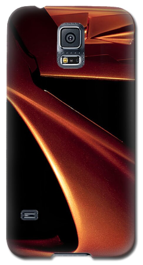 Abstracts Galaxy S5 Case featuring the photograph Lines of Lamborghini - Abstract Auto Art by Steven Milner