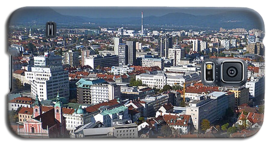 Ljubljana Galaxy S5 Case featuring the photograph Ljubljana - Capital of Slovenia by Phil Banks
