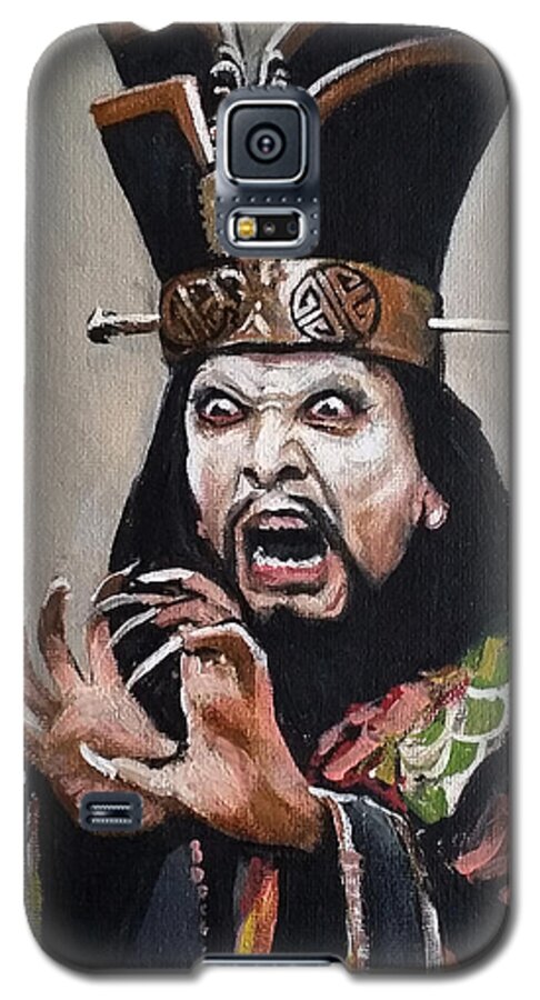 Lo Pan. Big Trouble In Little China Galaxy S5 Case featuring the painting Lo Pan by Tom Carlton
