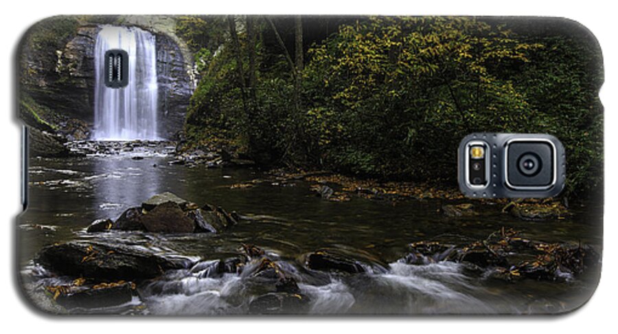Brevard Galaxy S5 Case featuring the photograph Looking Glass Falls by Walt Baker