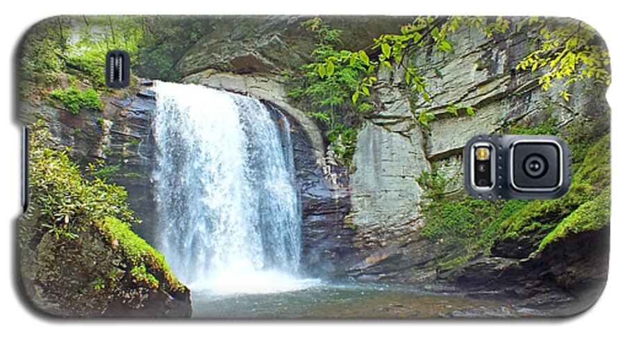 Duane Mccullough Galaxy S5 Case featuring the photograph Looking Glass Waterfall in the Spring 2 by Duane McCullough