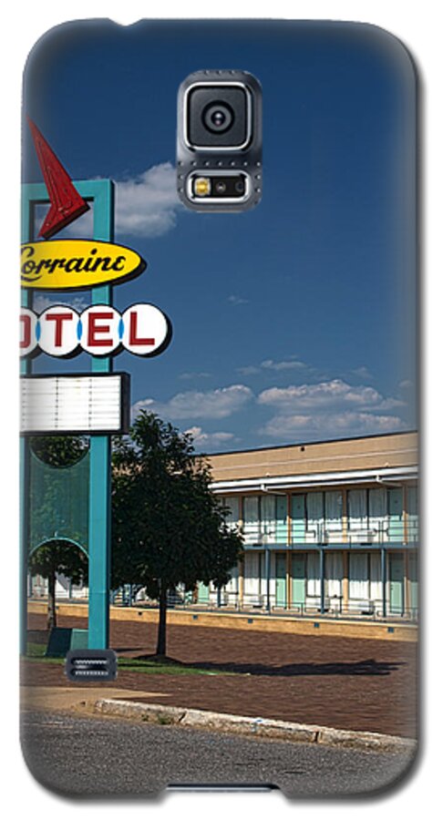 Lorraine Motel Galaxy S5 Case featuring the photograph Lorraine Motel Sign by Joshua House