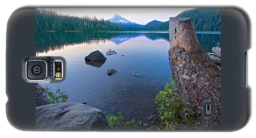 Landscape Galaxy S5 Case featuring the photograph Lost Lake Morning 81014B by Todd Kreuter