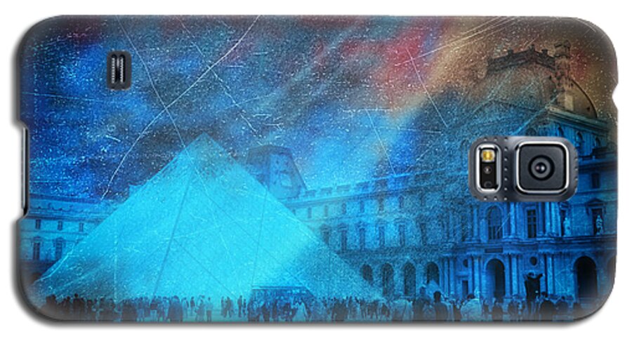Louvre Museum Galaxy S5 Case featuring the photograph Louvre Museum by James Bethanis