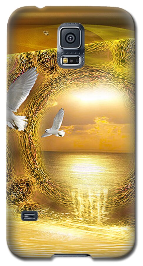 Lucid Dream Galaxy S5 Case featuring the digital art Lucid dream - surreal art by Giada Rossi by Giada Rossi