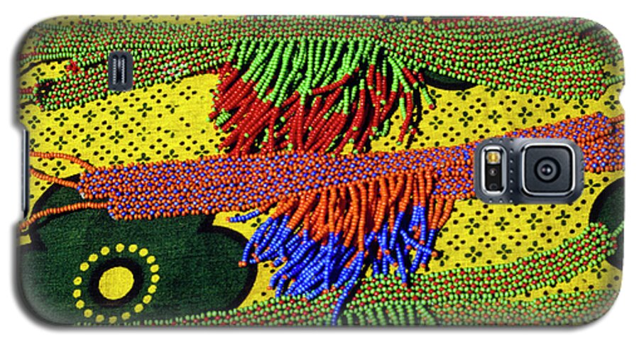 Africa Galaxy S5 Case featuring the photograph Maasai Beadwork by Michele Burgess