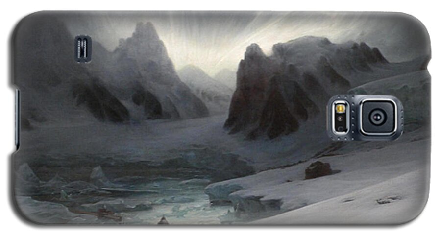 Magdalena Bay Galaxy S5 Case featuring the painting Magdalena Bay by Auguste Francois Biard