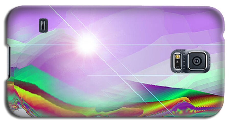 Spiritual Art Galaxy S5 Case featuring the digital art Magnification by Ute Posegga-Rudel
