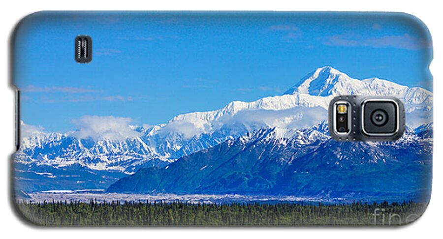 Alaska Galaxy S5 Case featuring the photograph Majestic Mt McKinley by Jennifer White