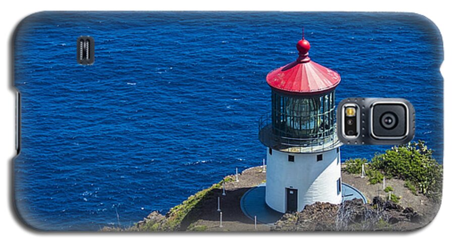 Sea Galaxy S5 Case featuring the photograph Makapuu Lighthouse 3 by Leigh Anne Meeks