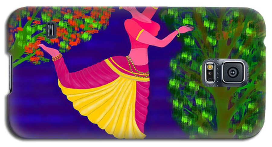 Story Of Malavika & Agnimitra Galaxy S5 Case featuring the digital art Malavika's magical touch by Latha Gokuldas Panicker