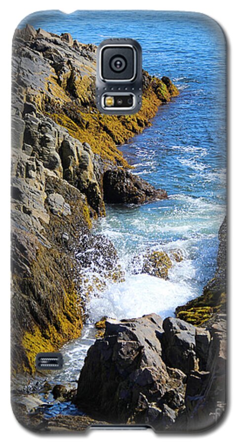 Landscape Galaxy S5 Case featuring the photograph Marginal Way Crevice by Jemmy Archer