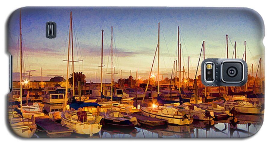 Sanford Galaxy S5 Case featuring the photograph Marina Sunrise by Stefan Mazzola