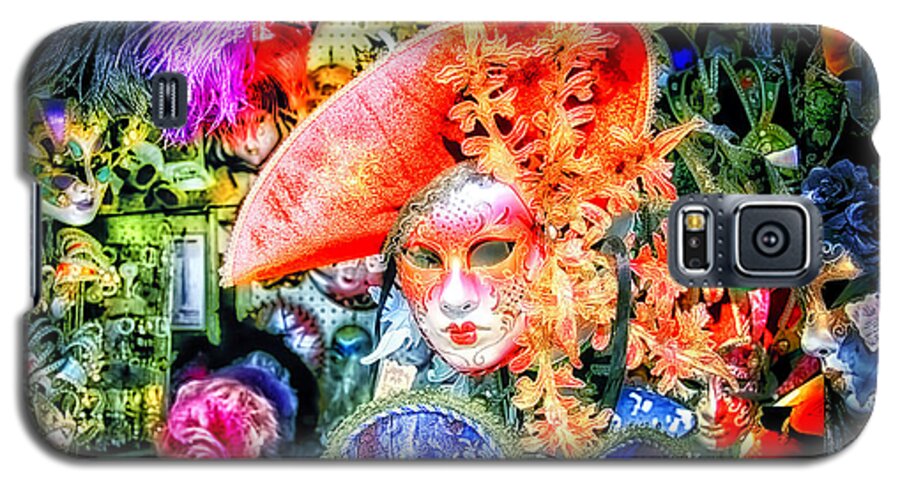 Venice Galaxy S5 Case featuring the photograph Masks of Venice 20 by Jack Torcello