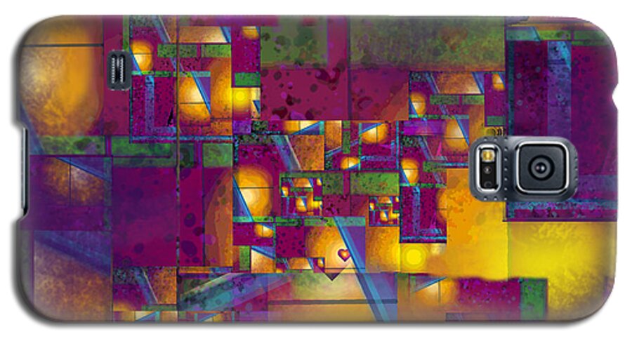 Maze Of The Heart Galaxy S5 Case featuring the digital art Maze of the Heart by Carol Jacobs