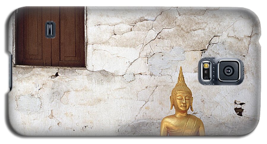 Solitude Galaxy S5 Case featuring the photograph Meditation In Laos by Shaun Higson