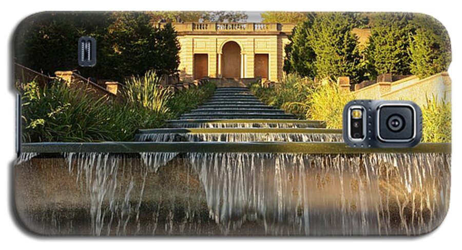 Meridian Galaxy S5 Case featuring the photograph Meridian Hill Park Waterfall by Stuart Litoff