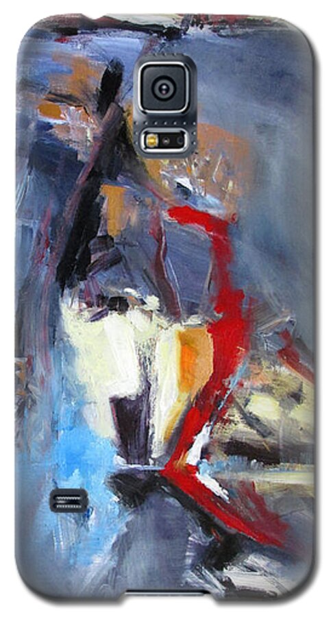  Galaxy S5 Case featuring the painting Mind Over Matter by John Gholson