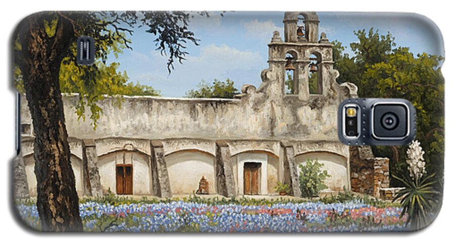 Mission San Juan Galaxy S5 Case featuring the painting Mission San Juan by Kyle Wood