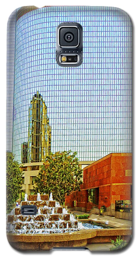 Plaza Galaxy S5 Case featuring the photograph MOCA Plaza by Joseph Hollingsworth