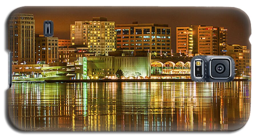 Capitol Galaxy S5 Case featuring the photograph Monona Terrace Madison Wisconsin by Steven Ralser