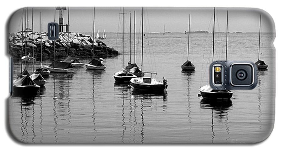 Boating Galaxy S5 Case featuring the photograph Moored by Eunice Miller