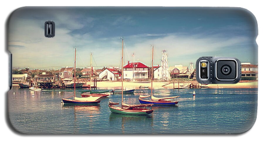 Nantucket Galaxy S5 Case featuring the photograph Morning Boats Nantucket by Jack Torcello
