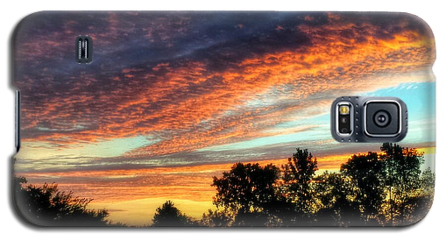 Clouds Galaxy S5 Case featuring the photograph Morning Has Broken by Andrea Platt